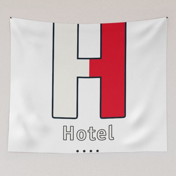 Item preview, H = Hotel designed and sold by Hell-Prints.