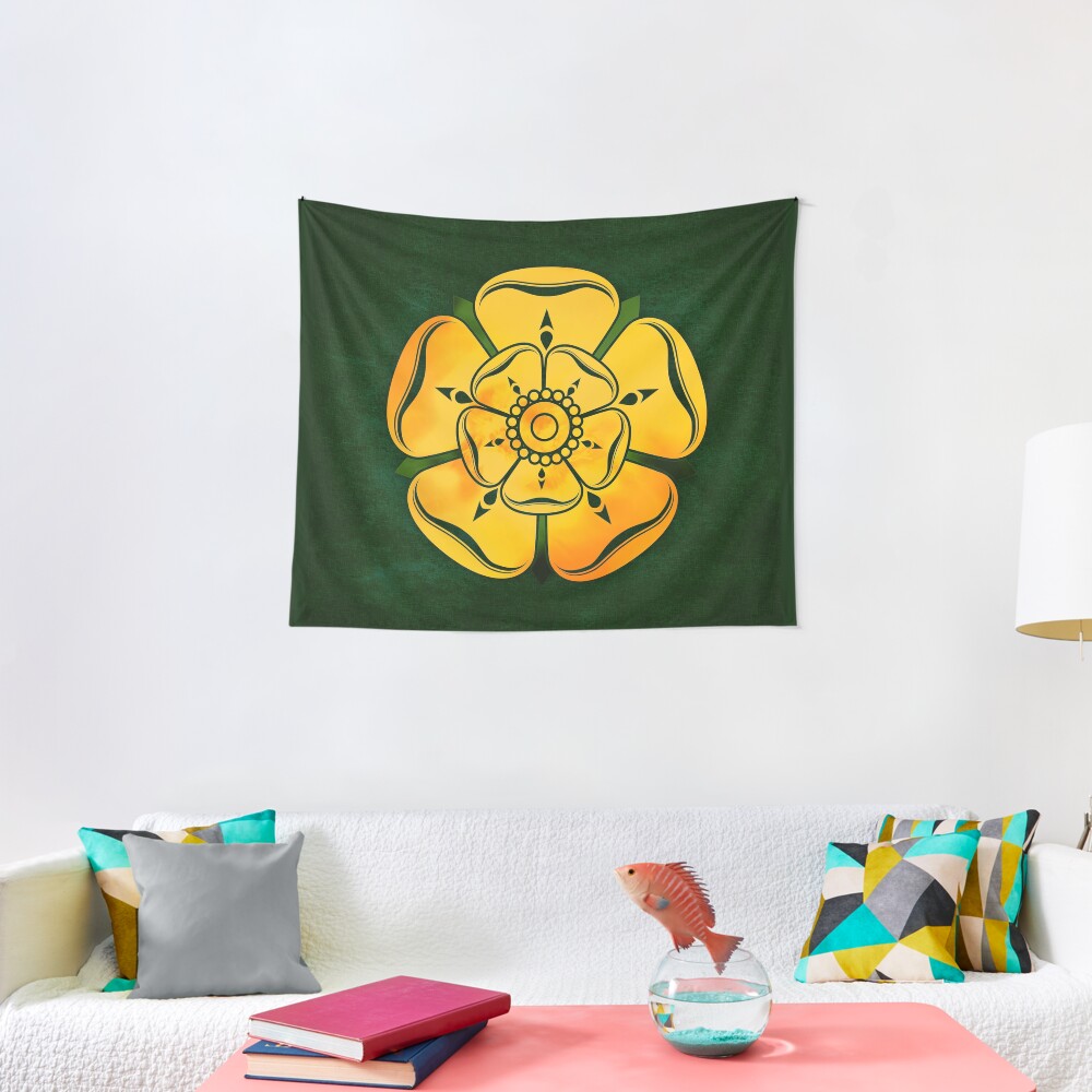 Gold Rose Tapestry