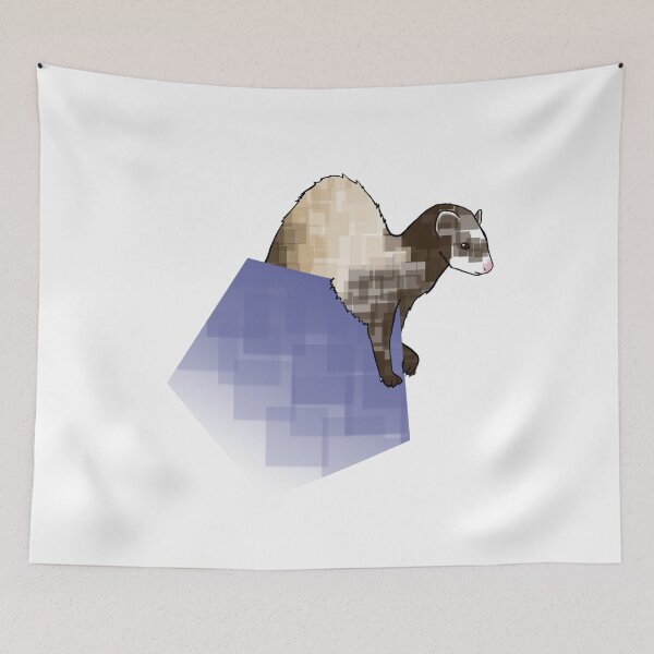 Item preview, Pixel Ferret designed and sold by Monika's Art.