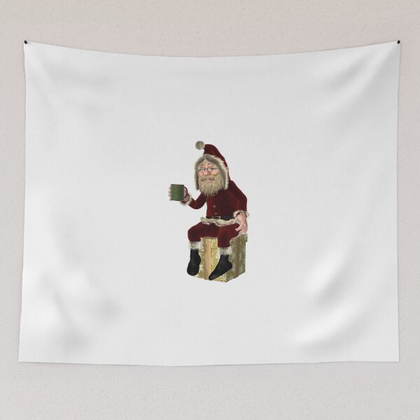 Item preview, Santa Claus Having a Tea Break designed and sold by algoldesigns.