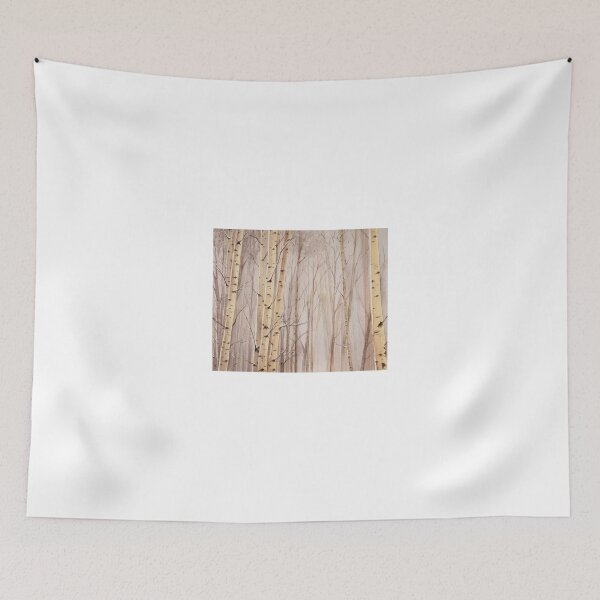 Item preview, Birches designed and sold by lizblackdowding.