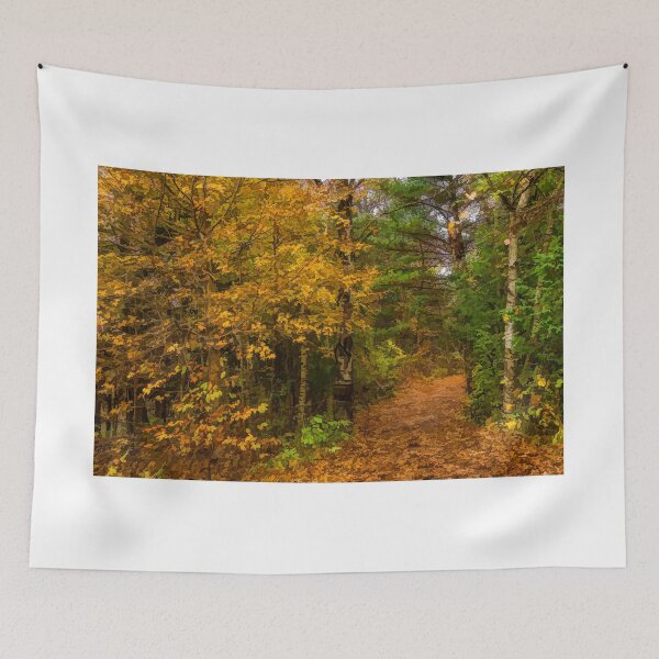 Item preview, Impressions of Forests - A Walk up the Colorful Autumn Path designed and sold by Georgia Mizuleva.