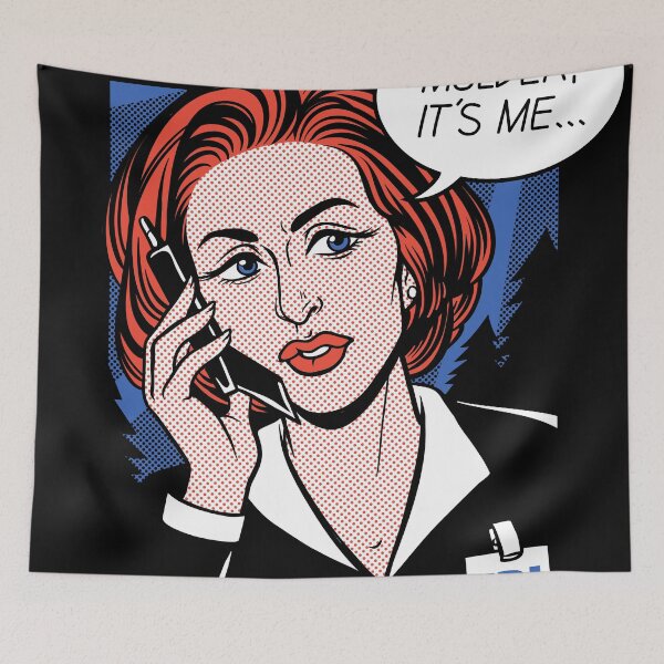 Item preview, FBI Agent // Scully XFiles Lichtenstein  designed and sold by amandaflagg.