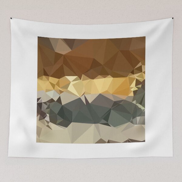 Item preview, French Beige Abstract Low Polygon Background designed and sold by retrovectors.