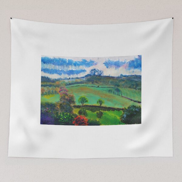 Item preview, English Countryside Landscape Painting designed and sold by MikeJory.