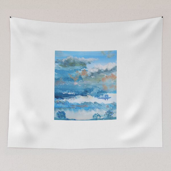 Item preview, Colorful Coudy Evening Sky Painting designed and sold by MikeJory.