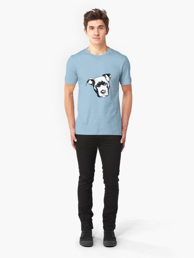 Alternate view of Staffordshire Bull Terrier Slim Fit T-Shirt