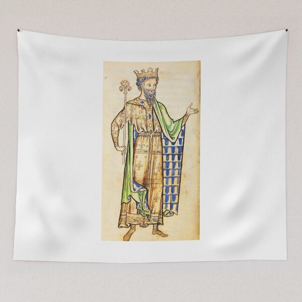 Item preview, Medieval Edward I king of England illustration designed and sold by Vintage Designs +.