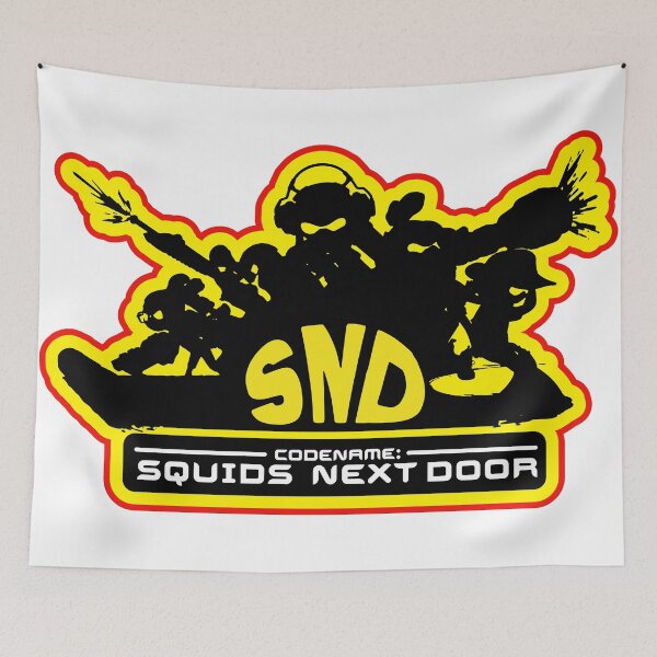Item preview, SND - Squids Next Door designed and sold by Xavivounet.