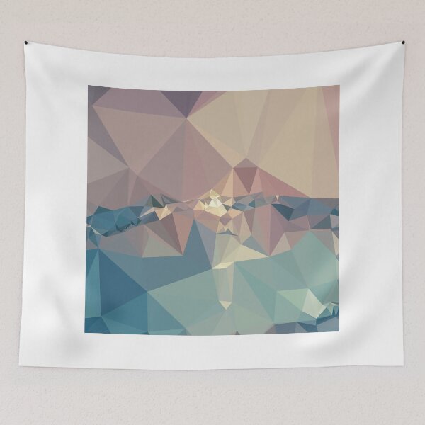 Item preview, Opera Mauve Abstract Low Polygon Background designed and sold by retrovectors.