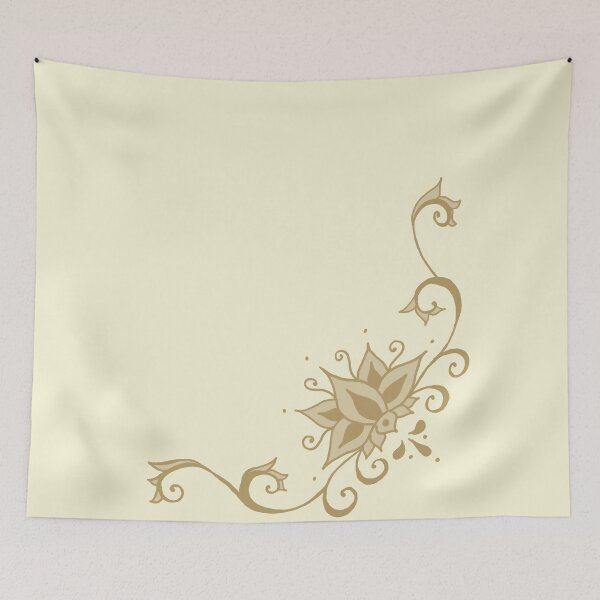 Item preview, Climbing Lotus in Henna designed and sold by ArtByDrax.