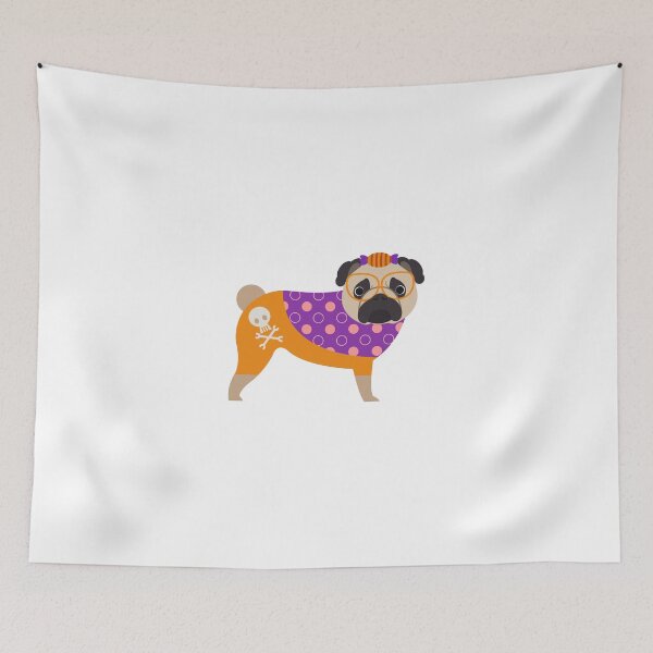 Item preview, Cute Halloween Pug designed and sold by pugmom4.