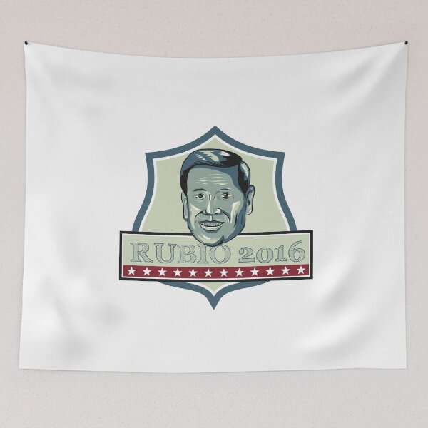 Item preview, Candidato republicano Marco Rubio 2016 designed and sold by retrovectors.