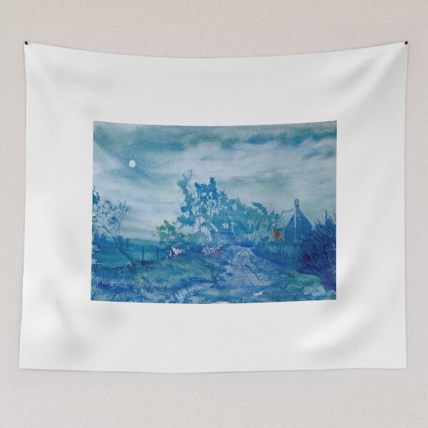 Item preview, Country Lane by Moonlight designed and sold by Glenn  Marshall.