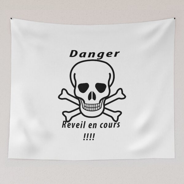 Item preview, Tete de mort Reveil en cours designed and sold by Romanraa.