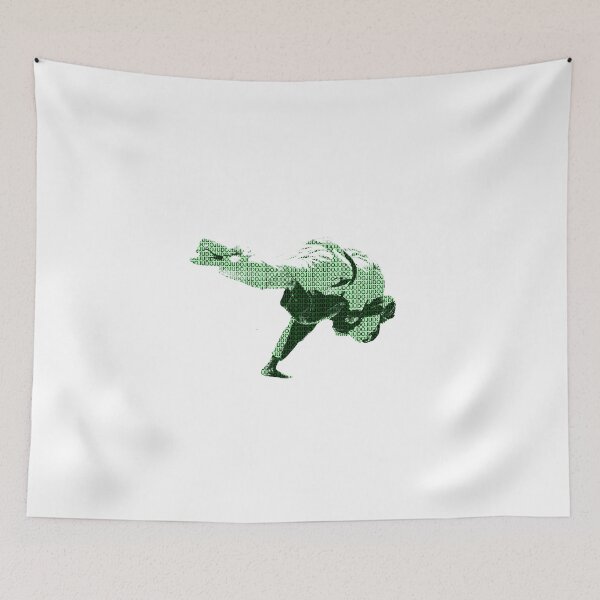 Item preview, Judo Throw in Gi 2 Green designed and sold by yin888.