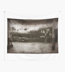 Loughborough Grand Central Station: 'The Elizabethan' 2 Wall Tapestry