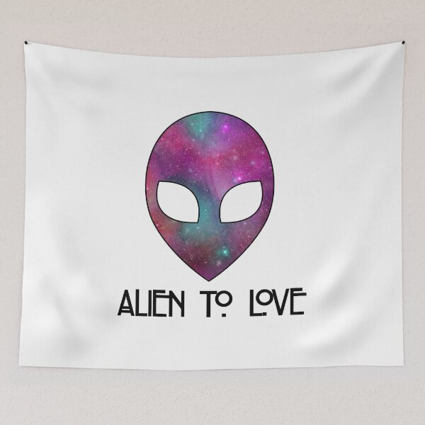 Item preview, Alien to Love - PURPLE designed and sold by Nobodysart.