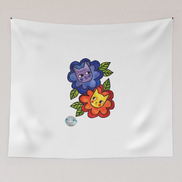 Item preview, Flower Cats designed and sold by Jazmine Phillips.