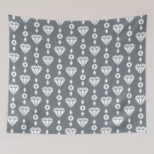 Item preview, CoolGrey Diamond Jewels designed and sold by ImageNugget.
