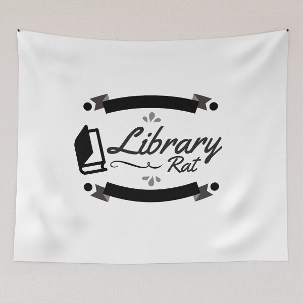 Item preview, Library Rat designed and sold by ReadsTheBooks.