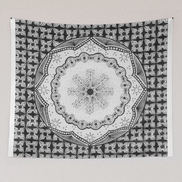 Item preview, Zendala - Zentangle®-Inspired Art - ZIA 23 designed and sold by Laurel Storey, CZT.