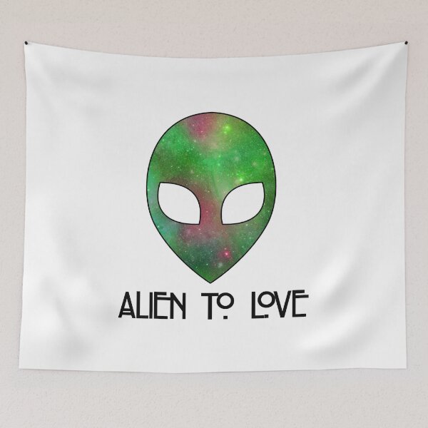 Item preview, Alien to Love - GREEN designed and sold by Nobodysart.