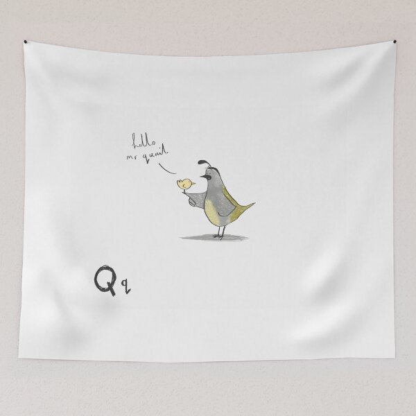 Item preview, "Hello Mr Quail" designed and sold by Tom Disbury.