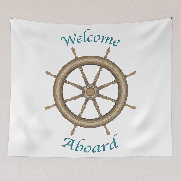 Item preview, Welcome Aboard designed and sold by portokalis.