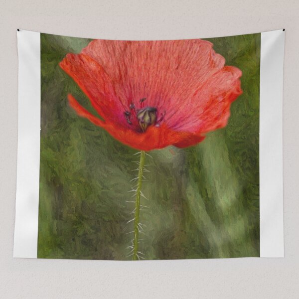 Item preview, Poppy Oil Effect designed and sold by Allenart_UK.