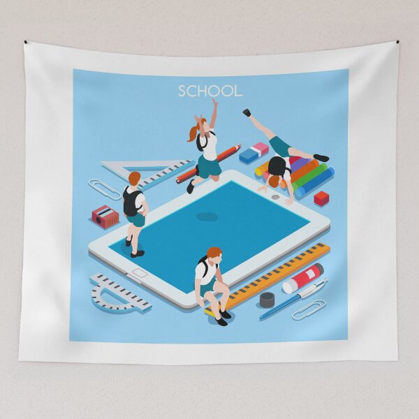 Item preview, School Devices Tablet designed and sold by aurielaki.