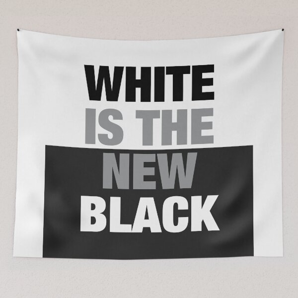 Item preview, White is the new Black designed and sold by Hell-Prints.