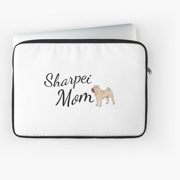Sharpei Mom Laptop Sleeve