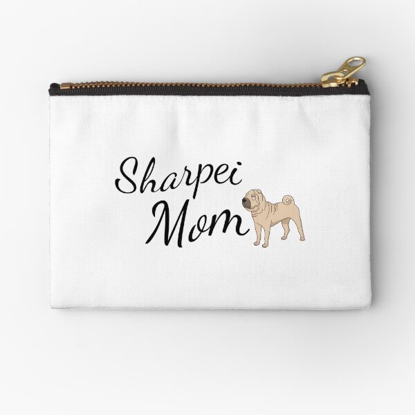 Sharpei Mom Zipper Pouch