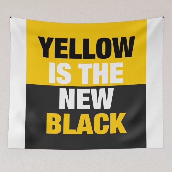 Item preview, Yellow is the new Black designed and sold by Hell-Prints.
