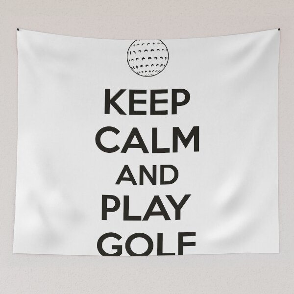 Item preview, Keep calm and play golf designed and sold by nektarinchen.