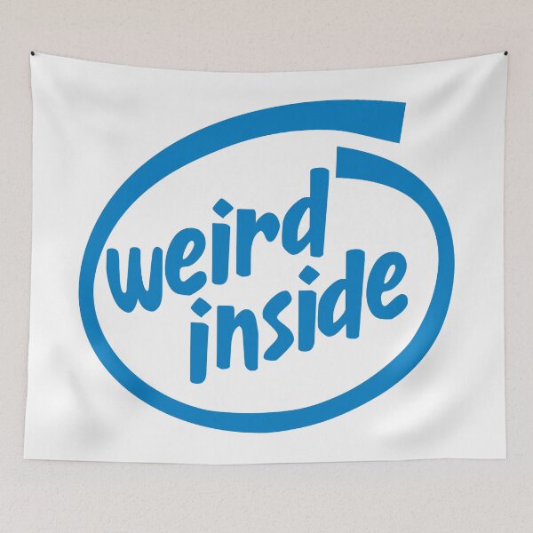 Item preview, Weird Inside designed and sold by tuliptreetees.