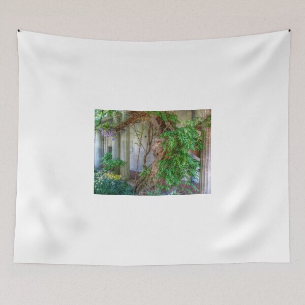 Item preview, In The Wisteria Courtyard designed and sold by Jane Neill-Hancock.