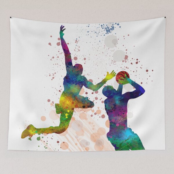 Item preview, Basketball Players designed and sold by Marlene Watson-Hall.