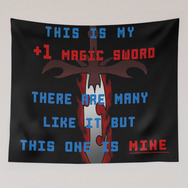 Item preview, This is my +1 magic sword.  designed and sold by TheBitGeek.