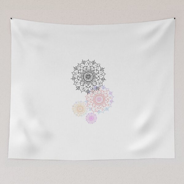 Item preview, Colourful mandala designed and sold by inklingsbyellie.