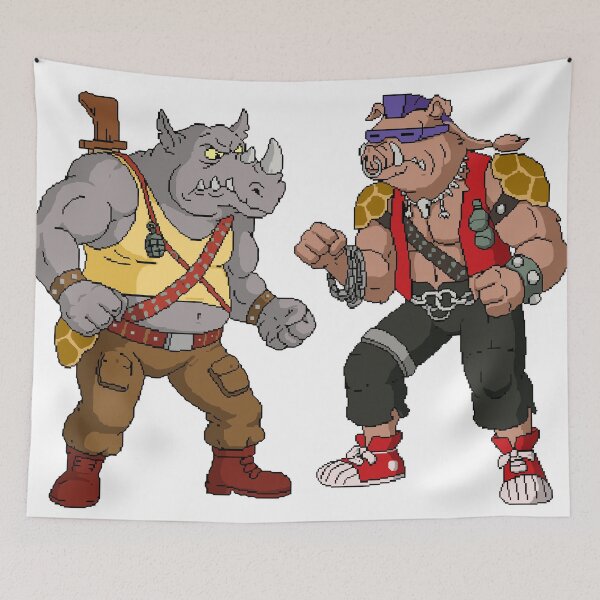 Item preview, Bebop Rocksteady - Funny big print designed and sold by MagicRoundabout.