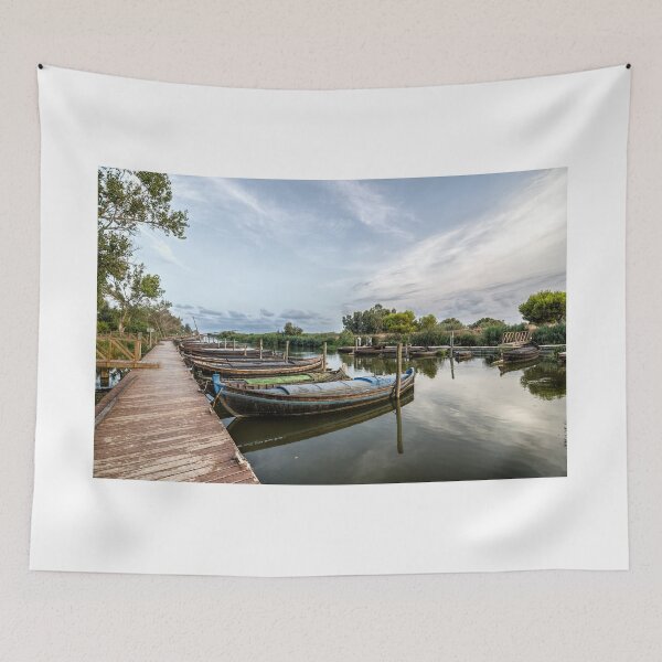 Item preview, Boats in a lagoon port. Valencia designed and sold by JJFarquitectos.