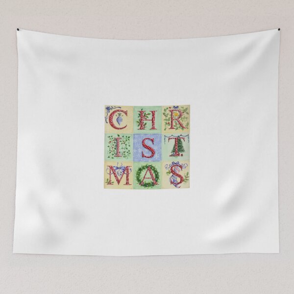 Item preview, Decorative Christmas Letters designed and sold by lizblackdowding.