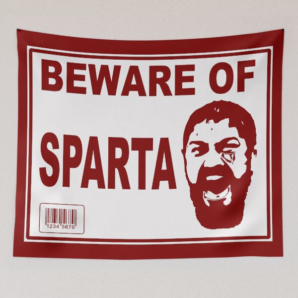 Item preview, Beware of Sparta designed and sold by Omar  Mejia.