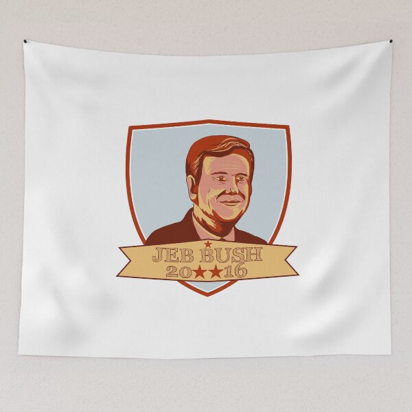 Item preview, Jeb Bush President 2016 Shield designed and sold by retrovectors.