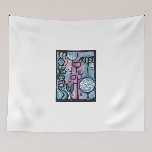 Item preview, Eithne Sweeney Art, boho, folk-art flowers designed and sold by eithnesweeney.