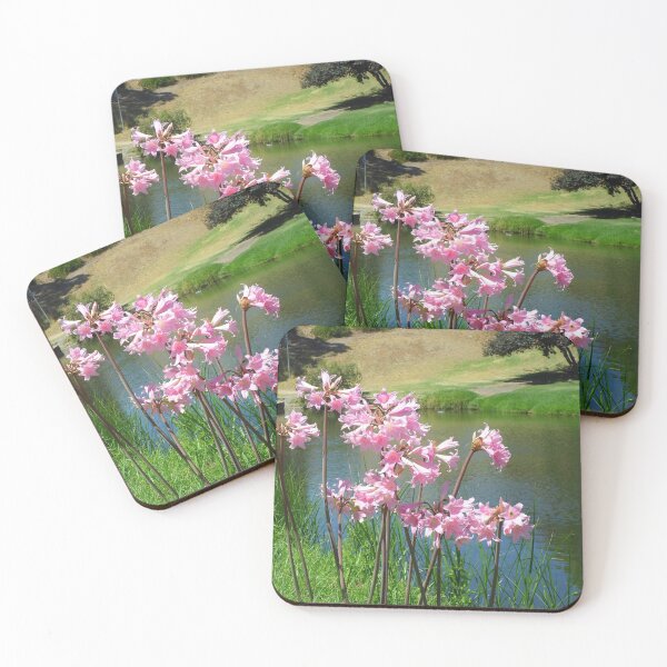 Item preview, Pink Lilies By The River designed and sold by KeksWorkroom.