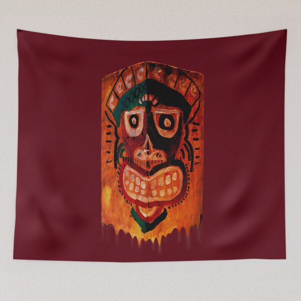 Item preview, Tiki Aflame designed and sold by mokacat.