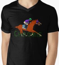 California Chrome Chromie Men's V-Neck T-Shirt